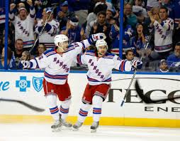 Went to the rangers game tonight and had a blast! Derick Brassard And Mats Zuccarello Ignite The Rangers Line The New York Times