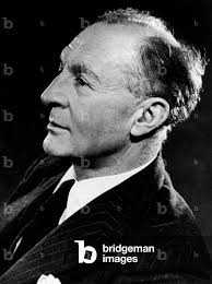 Image of Writer Joyce Cary in profile