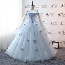 2019prom Ball Gown Plus Size Long Women Formal Dresses Sky Etsy In 2020 Formal Dresses For Women Ball Gowns Gowns