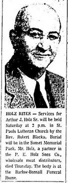 Arthur John Holz Sr. (1886-1959)