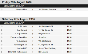 League standings, team positions and top goal scorers for the 2019/20 german bundesliga season. German Bundesliga 2019 20 Schedule Published Gmt Time