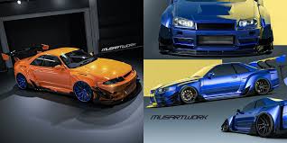 Classic, Widebody Orange or Blue Nissan Skyline GT-Rs Virtually Catch Our  Attention - autoevolution