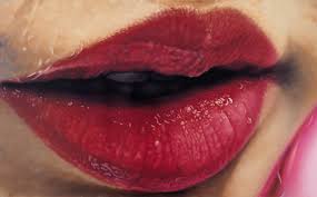 Kim sung jin is a korean artist who creates sultry and suggestive oil on canvas piece. Art Sheep Features Kim Sung Jin S Sensual Lip Paintings Art Sheep