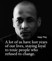 Toxic people rarely change, often ending alone