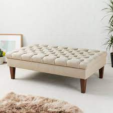 With the ability to multitask from seating to footrest and even coffee table, ottomans are the perfect addition to your home. Deep Buttoned Coffee Table Stool By Footstools And More Notonthehighstreet Com