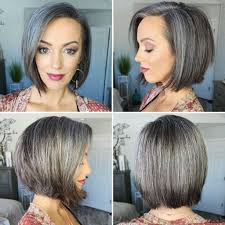 Gray Hair Grow Out 19 Months Transition To Gray Hair Gray Hair Growing Out Hair Styles