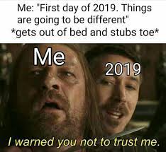 When You Stubs Your Tie In New Year Funny Meme Pictures Memes Funny Memes