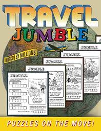 Puzzles are a fun way to pass the time whether on a rainy day or as a family project. Travel Jumble Puzzles On The Move De Tribune Media Services Brand New Paperback 1997 Revaluation Books