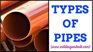 These types of pipes has the same procedure form production of pipes like wrought iron pipes. English Types Of Pipes Classification Of Pipes Youtube