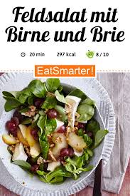Feldsalat Mit Birne Und Brie Rezept In 2020 Feldsalat Rezept Feldsalat Leckere Salate