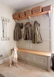 Bespoke Boot Room With Various Storage Solutions With Coat Hooks Storage Boxes Cupboards And Lead Utility Room Designs Boot Room Utility Laundry Room Design