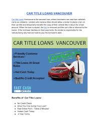 See state disclosures for additional information. Ppt Car Title Loans Vancouver Powerpoint Presentation Free Download Id 7717781