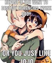 Jojo S Mogo Shitpost Bot On Twitter Narancia The Trap