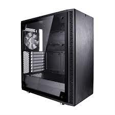 Open air designed interior creates an unobstructed airflow path from the front intake to the rear exhaust. Define C Tempered Glass Fractal Design