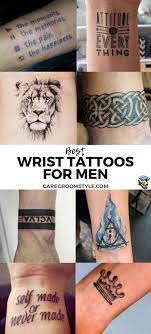 Best Wrist Tattoos For Men Cool Wrist Tattoo Design And Ideas For Guys Tattoos Tattoosforguys Wrist Tattoos For Guys Cool Wrist Tattoos Small Wrist Tattoos