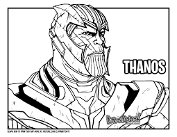 Check spelling or type a new query. Thanos Avengers Coloring Pages Total Update