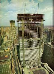 Construction Of The 59 Story Pan Am Building Walter Gropius Emery Roth Sons Pietro Belluschi New York City Buildings New York Architecture Iconic Buildings
