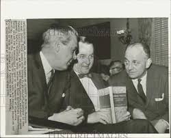 1964 Press Photo Luther Terry, George Allen and Dr. James Hundley in  Washington