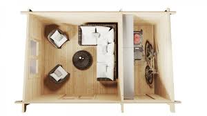 Garden Room And Shed Combined Super Tom 44mm 3 X 5 M Summer House 24 In 2020 Gartenhaus Gartenhaus Flachdach Modern Sommerhaus