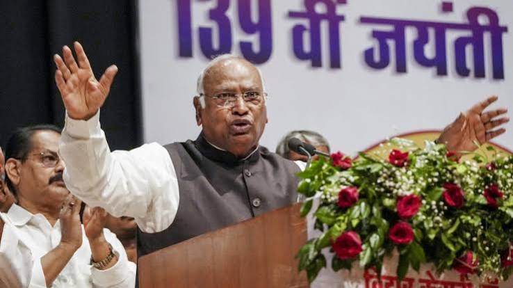 Mallikarjun Kharge demands annulment of assembly polls, calls for ballot paper elections