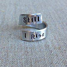 opensky hand stamped ring inspirational ring stamped rings
