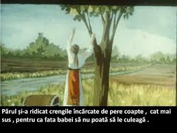 Ea după găteje prin pădure, ea cu tăbuiețul în spate la moară, ea, în sfârșit, în toate părțile după treabă. Ppt La ÈezÄtori Fata MoÈului Torcea MultÄ LanÄ Fata Babei Torcea Doar Cateva Fire Incalcite Powerpoint Presentation Id 4769820
