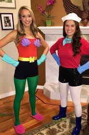 36 Creative Best Friend Halloween Costumes For 2020 Cute Halloween Costumes Halloween Costumes Friends Halloween Costumes For Girls