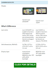 Garmin Nuvi 2555lmt Vs 52lm Garmin Nuvi 2555lmt Gps