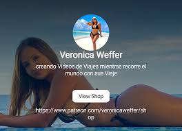 Veronica Weffer | creando Videos de Viajes mientras recorre el mundo con  sus Viaje | Patreon