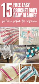 Submitted 5 months ago by northstar170. 15 Free Easy Crochet Baby Blanket Patterns Perfect For Beginners Cream Of The Crop Crochet