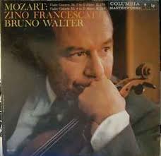 Mozart : Zino Francescatti, Bruno Walter