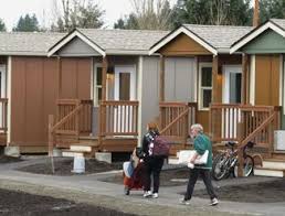 Tiny Houses For The Homeless An Affordable Solution Catches On Tiny House Village Tiny House Community Tiny House