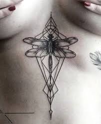 May 09, 2020 · geometric dragonfly tattoos. Wonderful Geometric Dragonfly Tattoo Below Girl S Breast