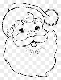 Drawing santa's legs is very similar to drawing his arms. Santa Claus Face Coloring Pages Face Of Santa Claus Draw Santa Claus Face Free Transparent Png Clipart Images Download