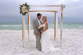 Florida Beach Wedding Sunset Beach Weddings Florida Beach Wedding Beach Wedding Decorations