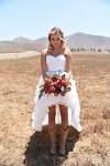 Wedding Dress With Booties