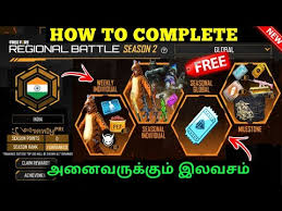 Garena free fire has created a web page on their website for applying redeem codes called free fire reward page. Free Fire Regional Battle Season 2 Event Details How To Complete Free Rewards Tamil Tubers Youtube