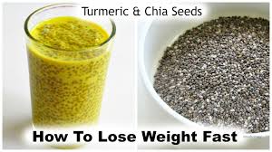 Make a healthy and filling chia pudding by mixing whole chia seeds in unsweetened almond milk until the mixture thickens and forms a gel about (about 15 minutes). How To Lose Weight Fast With Turmeric Chia Seeds 5 Kg Golden Milk Chia Pudding Turmeric Milk Youtube