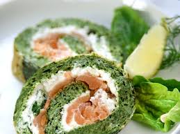 Roule Au Saumon Et Aux Epinards Recette Roule Saumon Recettes De Cuisine Recette Roule
