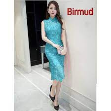 Sembilan gaya kondangan mewah ala hetty koes endang ini. Jual Dress Wanita Dress Brokat Dress Pesta Mini Dress Baju Pesta Resepsi Jakarta Utara Hartini Store Tokopedia