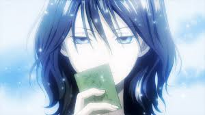 Shinobu Anime Black Hair Blue Eyes Anime Romance