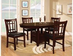 Dalton 5 Piece Chocolate Dining Package 11551dpk5 The Brick Round Dining Room Table Round Dining Room Dining Table Chairs