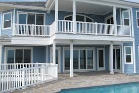 Lengths (3 1/2 feet high) for porch post use only. Admiral Vinyl Railing System Distributor Russin