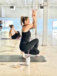 The workout is never too intense, which makes this a great spot for any newcomers trying yoga out for the first time. Branch