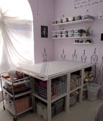 If you're interested in starting a handmade business, a quality craft room is a must. 14 Fresh Ideas To Plan And Organize Your Craft Room Ikea Hackers