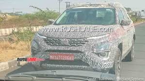 Check out details of the tata the new safari builds on the legacy of prestige and outstanding performance; New Tata Safari Spied Testing Near Pune Front And Rear Detailed