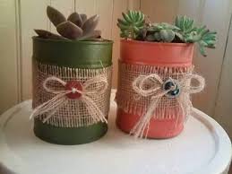 Resultado de imagen para latas decoradas | Latas recicladas, Latas ...