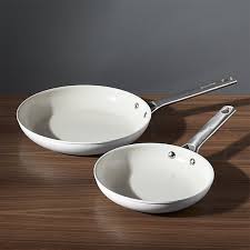 Greenpan Padova Ceramic Nonstick Fry Pan Set Reviews Crate And Barrel Pan Set Greenpan Fry Pan Set