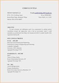 Cv Format For Hotel Management Fresher Resume Resume Sample 13439