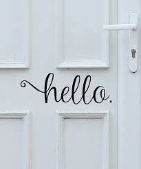 Take A Look At This Black Sweet Hello Wall Quotes Decal Today Wall Decals Decor Chalkboard Wall Decal